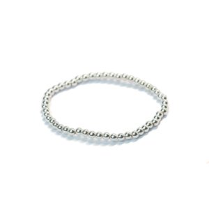Silver balls bracelet