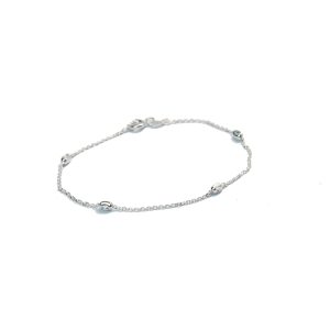 Intermittent ovals with engraving