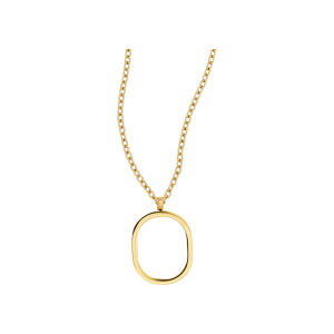Oval open pendant