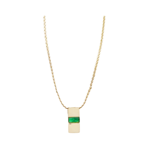 Rectangular cubic bar - green
