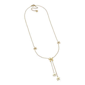 Flower mid section necklace